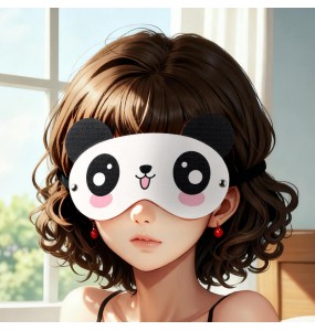 MizzZee - Printed Tease Eye Mask (Little Bear)